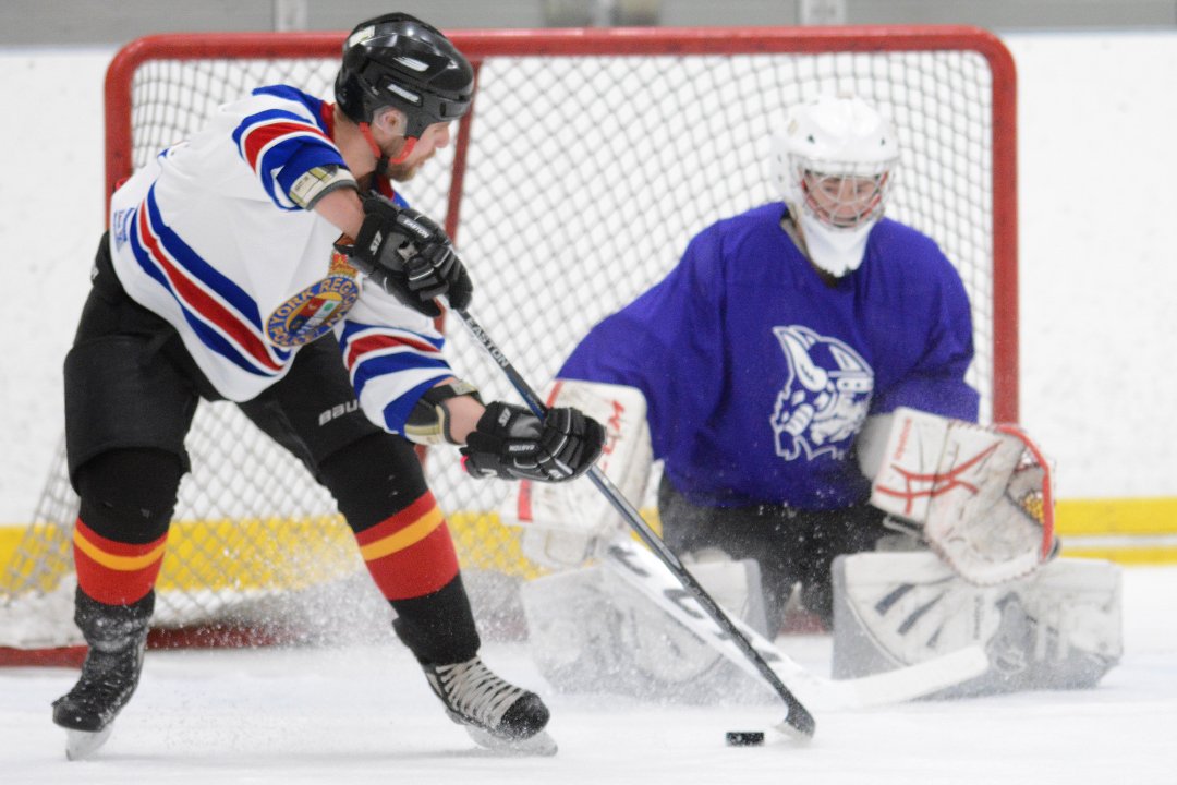 YorkRegion's tweet photo. PHOTOS: Newmarket Raiders take on @YRP in charity game https://t.co/My2rWFL7ql https://t.co/NIsjLwldEg
