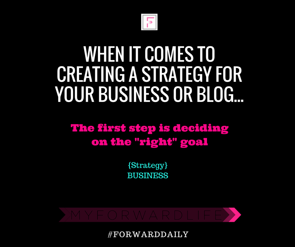 myforwardlife's tweet photo. A beautiful strategy for your #blog or #business starts with identifying the right goals. #forwarddaily https://t.co/Tfu0ZgkMvz