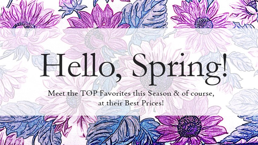 GrabellsMall's tweet photo. Celebrating #Spring with up to 80%Off Favorites! It's #Shopping Time at https://t.co/WQlAR3wvGi https://t.co/gG7W6EJpfc