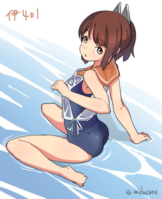 スク水スク水(。A 。 )
#艦これ版深夜の真剣お絵描き60分一本勝負
#艦これ版真剣お絵描き60分一本勝負_20160311 