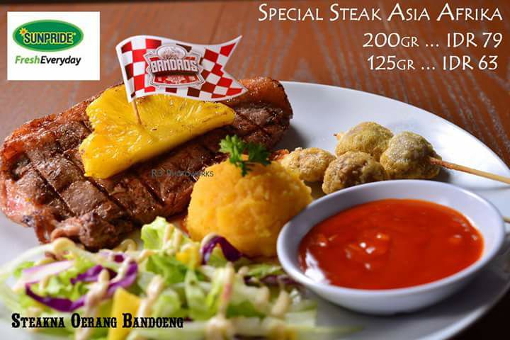 Special steak for special person ... We're supported by <a href="/SunprideID/">Sunpride Indonesia</a>