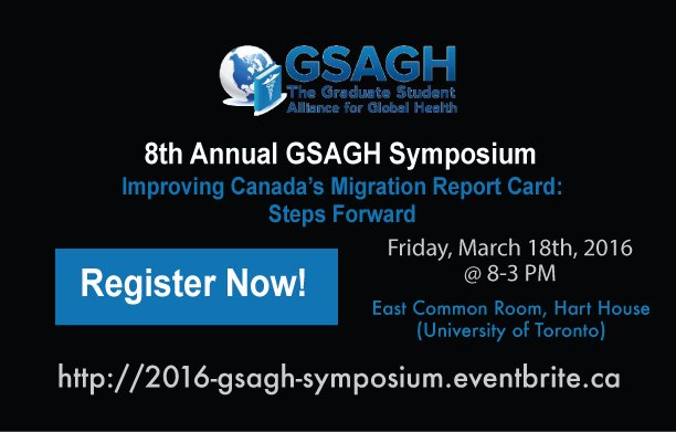 How can we improve migrant health in Canada? Join us on March 18 as we discuss Canada's track record &amp; steps forward