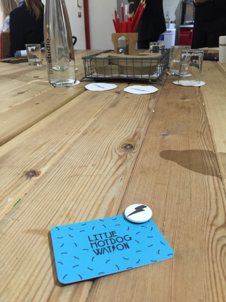 ndeanstockport's tweet photo. Got to love a pin badge #littlehotdogwatson #digieveolution https://t.co/SpYgja05V6