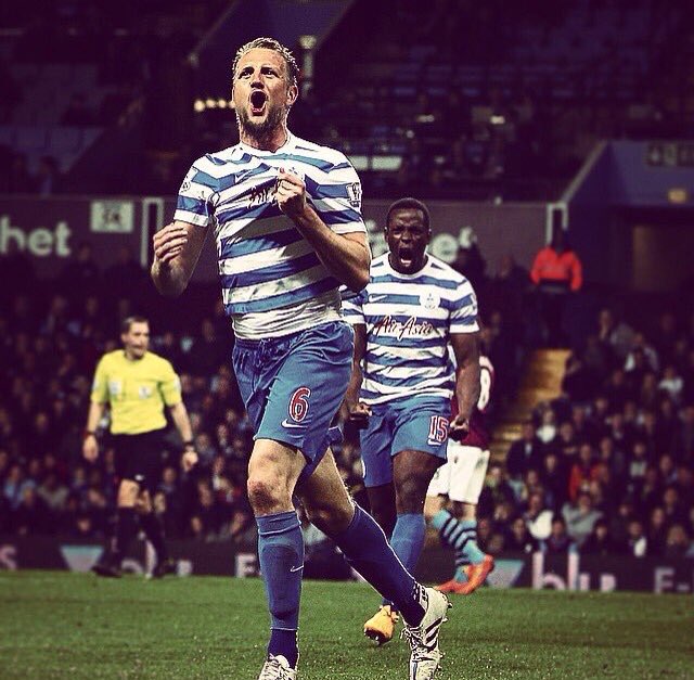 Clint Hill dedication tweet #MrQPR 🔵⚪️🔵⚪️🔵⚪️