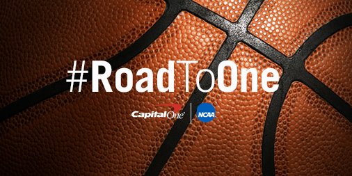 CapitalOne's tweet photo. It’s #MarchMadness! Follow us for insider access, a wild road trip & surprising rewards along the way. #RoadToOne https://t.co/iDDAAtam4c