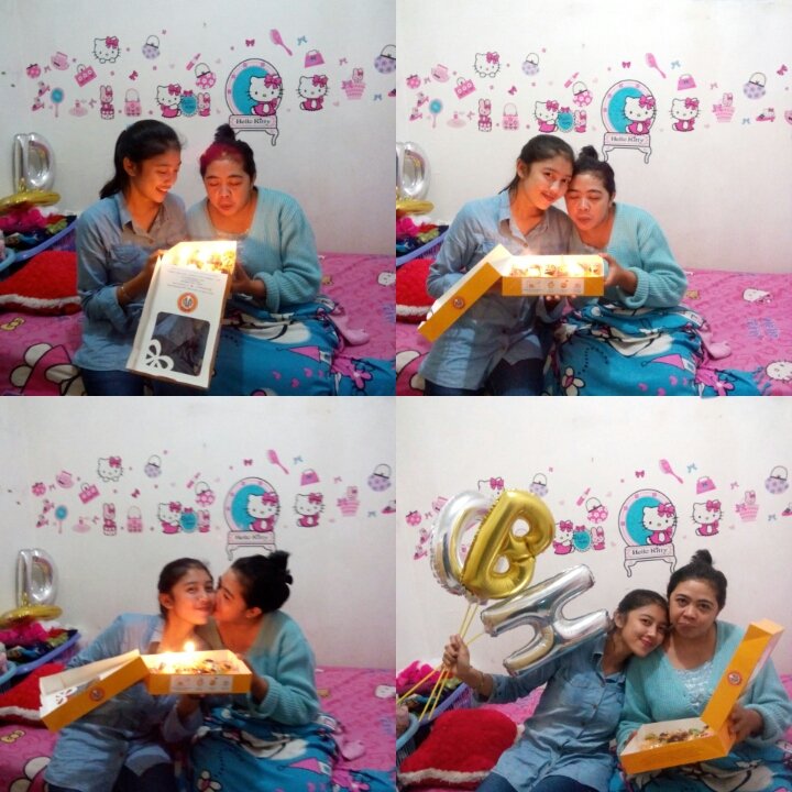 AjengPraRubi's tweet photo. Selamat ulang tahun mam 🎉 panjan umur sehat selalu tetap jadi mama yg terbaik terheboh tergokil yah mam 🎂🎁🎉 https://t.co/mqs7enDKCQ