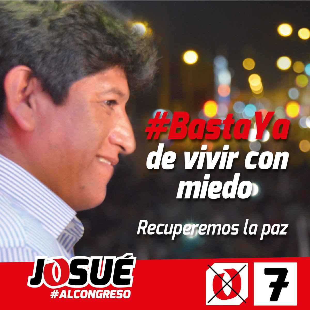 GutierrezCondor's tweet photo. #BastaYa de vivir con miedo. Urresti es el único q está preparado para combatir la inseguridad.Recuperaremos la paz. https://t.co/YYUAghvd0n