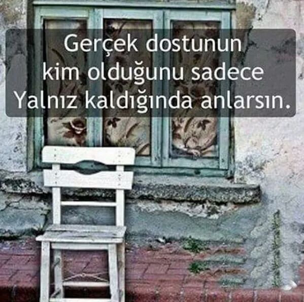 Gerçek dostunu anlamak..