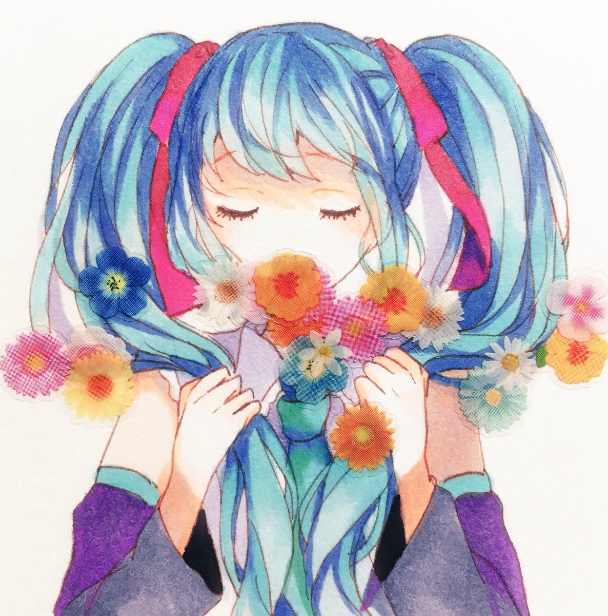 ボカロ曲イメージイラスト Vocaloid Image Twitter