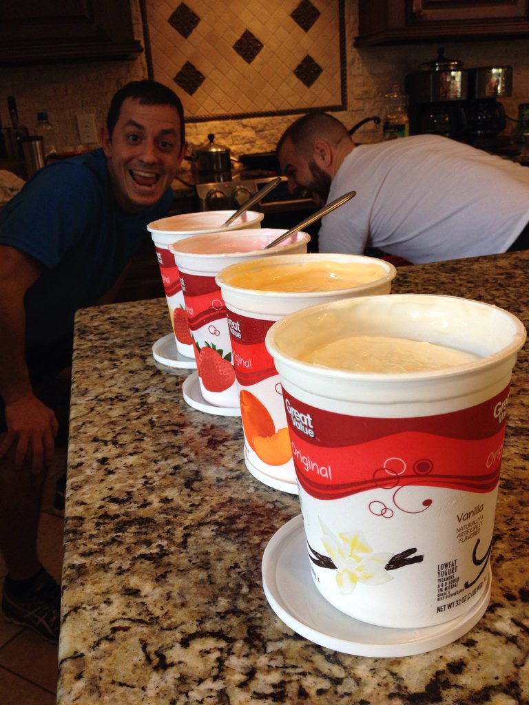 BlueRidgeCru's tweet photo. Yogurt for dayz #CruBreak #TweetsFromTheBreakfastBar https://t.co/5fD4xFXmPz