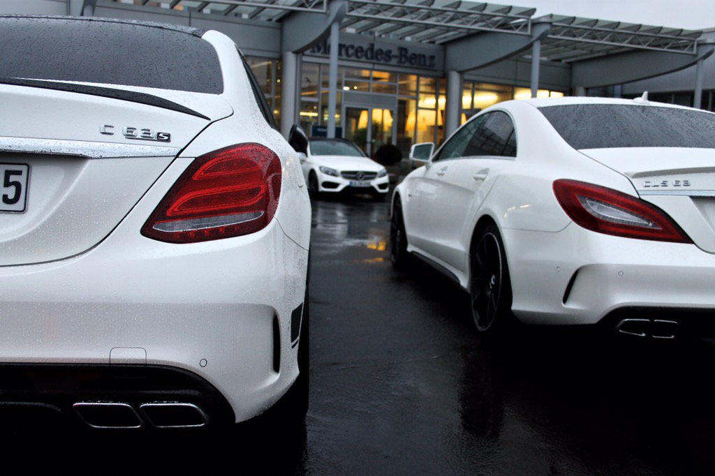 😈😈 MercedesAMG C63S &amp; CLS63 #AMG facing the C450 AMG. #justcar <a href="/MercedesBenz_DE/">Mercedes-Benz Deutschland</a> <a href="/MercedesAMG/">Mercedes-AMG</a> instagram.com/p/BCyCiWIkFwP/