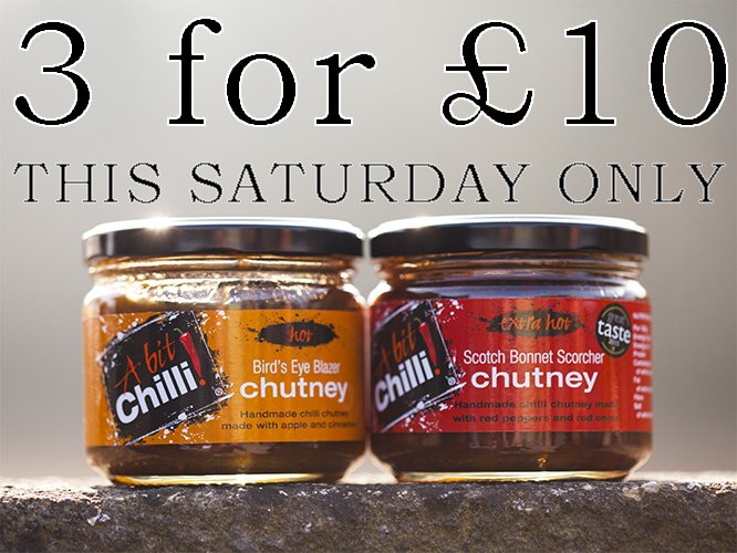 RebellionBeer's tweet image. Also on tasting tomorrow, chilli chutneys by A Bit Cilli from Wendover. 3 pots for £10! From 11am to 4pm.