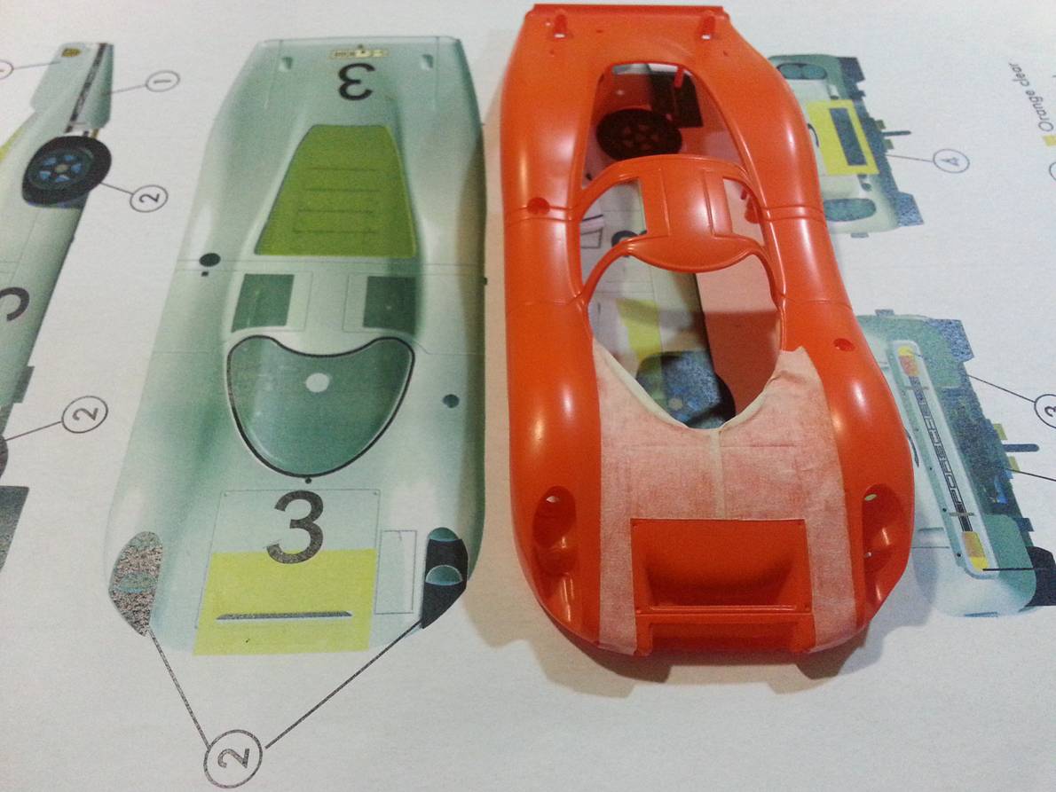 OriginalSlotCar's tweet photo. Preparando una Ed. Esp. de 350u. @Porsche 907L, 2º en 1.000Km  #Monza  de 1968, pilotado por J.Neerspash-R.Stommelen https://t.co/rutcqlf208