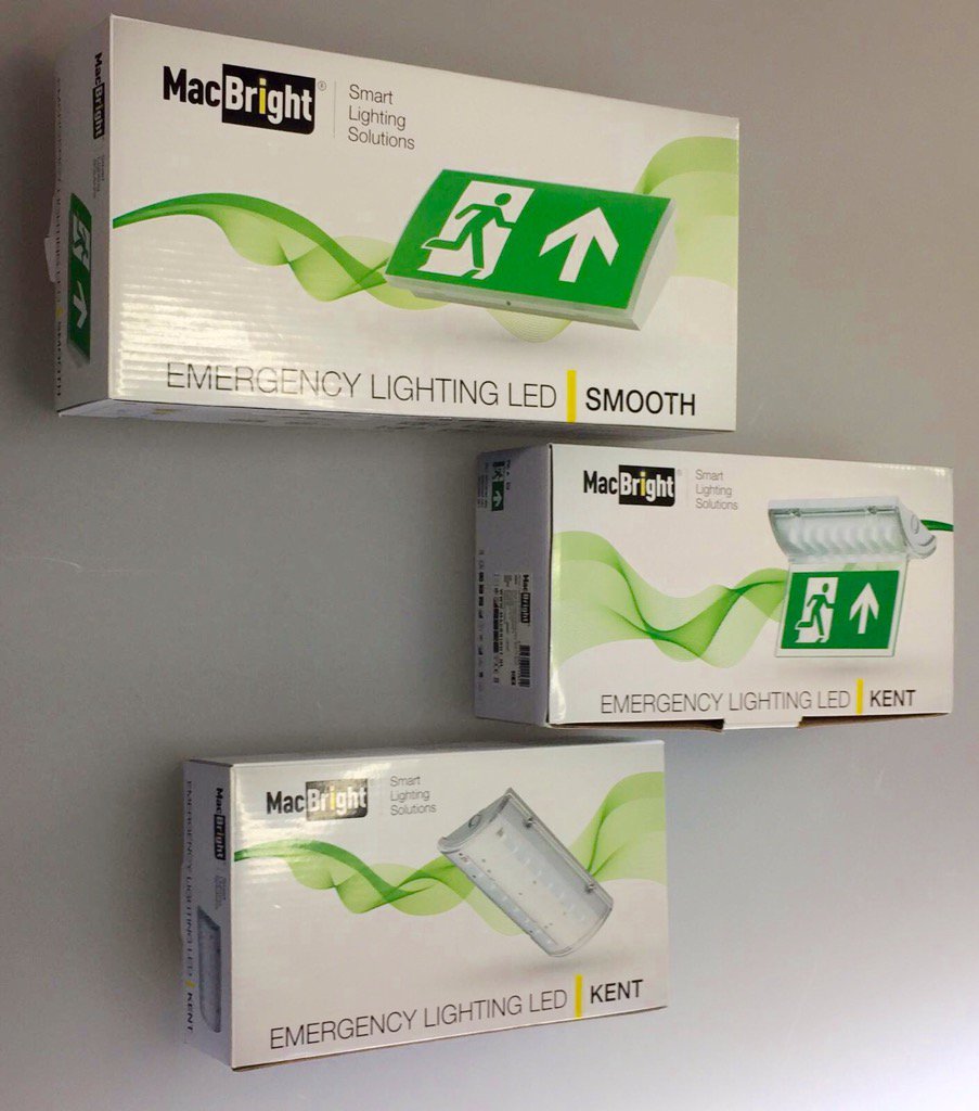 MacBrightBV's tweet photo. Nieuwe noodverlichting in ons assortiment. Kent en Smooth vanaf heden uit voorraad te leveren. https://t.co/BCN4tRHqwy