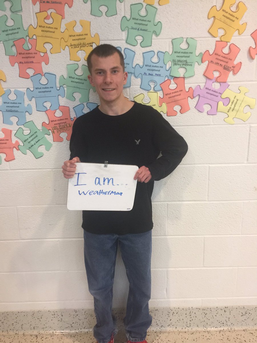 THSsces's tweet photo. I am.... #exceptionalstudentsweek https://t.co/BhCMEcwpRD