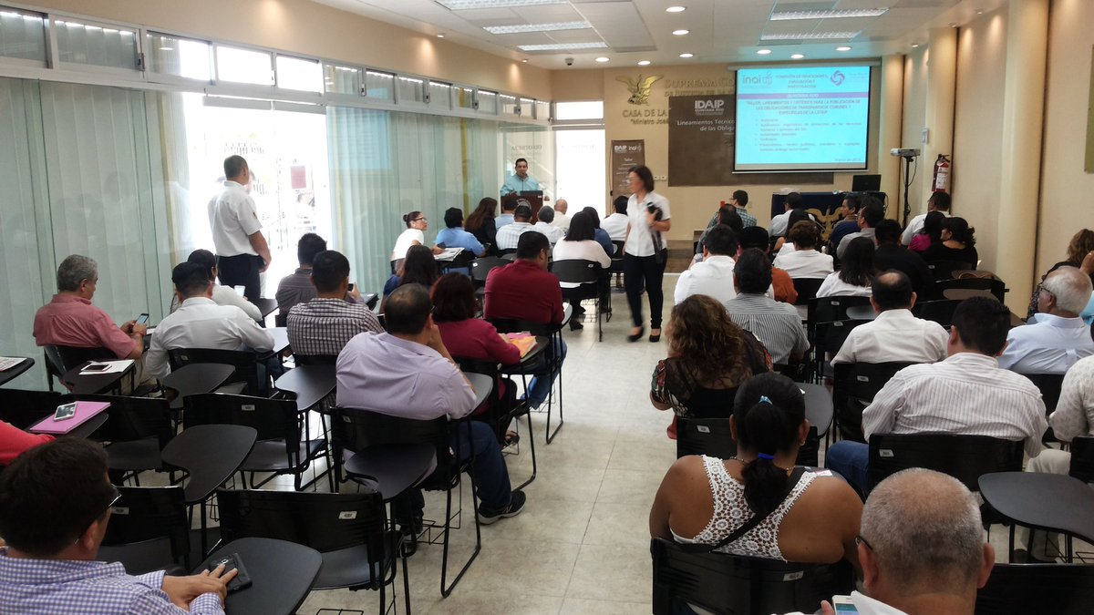 El Comisionado Presidente <a href="/Orlandoczm/">Orlando Espinosa</a>    da la bienvenida a los organismos autónomos y municipios <a href="/INAImexico/">INAI</a>