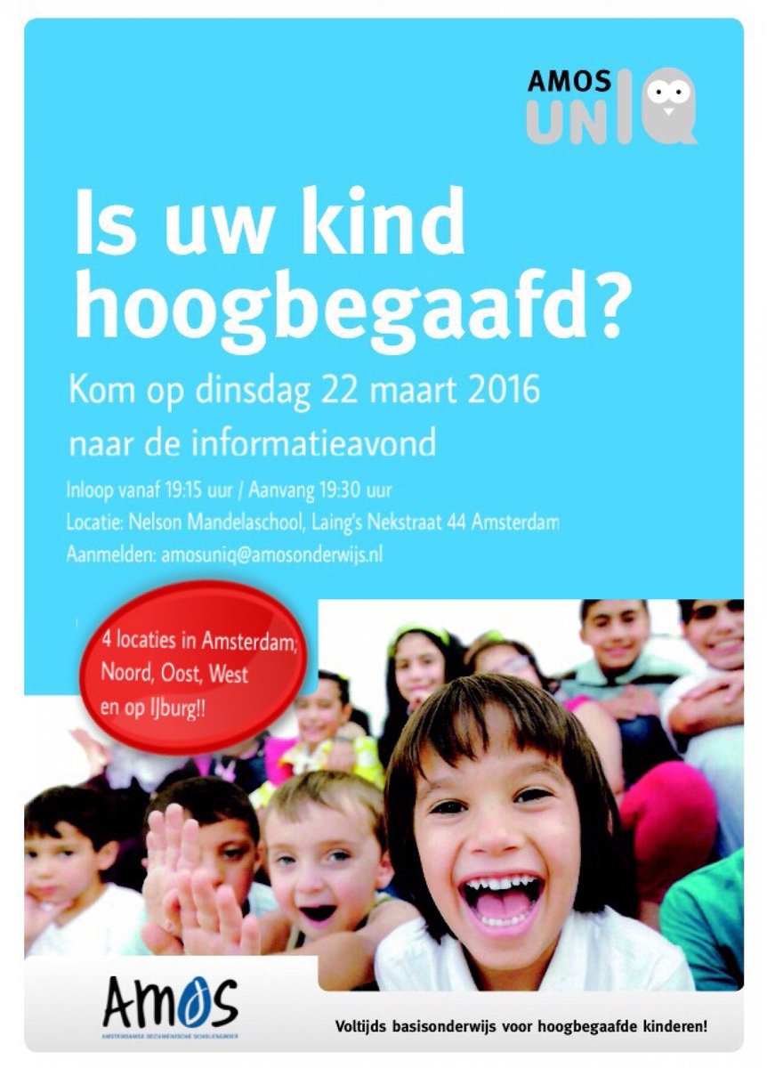 Kom ook en geef het door! #informatieavond