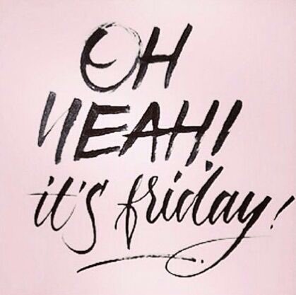 Who's got that #FridayFeeling? Have a lovely weekend, and we look forward to seeing your lovely faces soon x