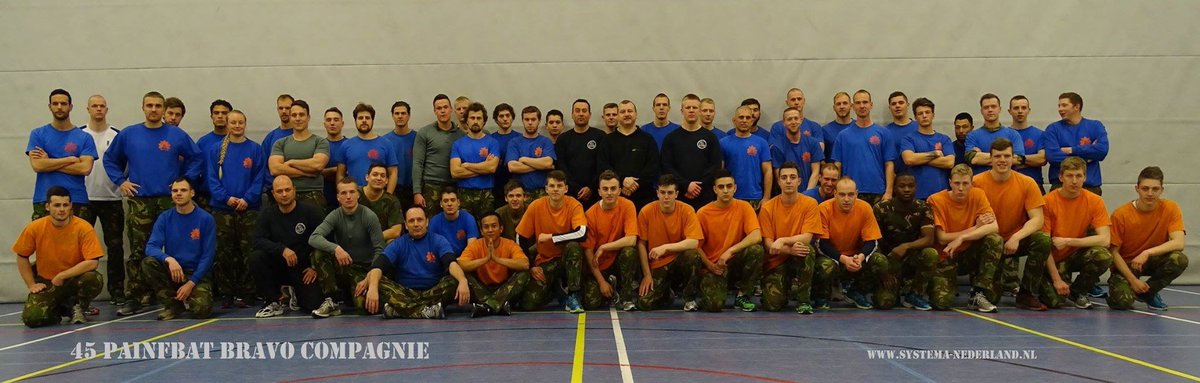 RussianCombat's tweet photo. Seminar Systema Kadochnikov: met 45 painfbat  Bravo Leeuwen Compagnie op Johannes Post Kazerne. #bravoleeuwen https://t.co/8OmkyEwOsA