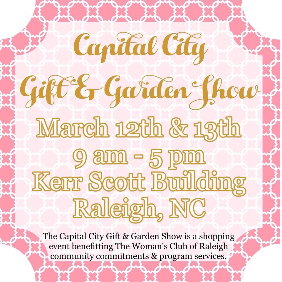 News Flash!!! The first 100 shoppers get in the door FREE at The Capital Gift and Garden Show! Saturday snd Sunday