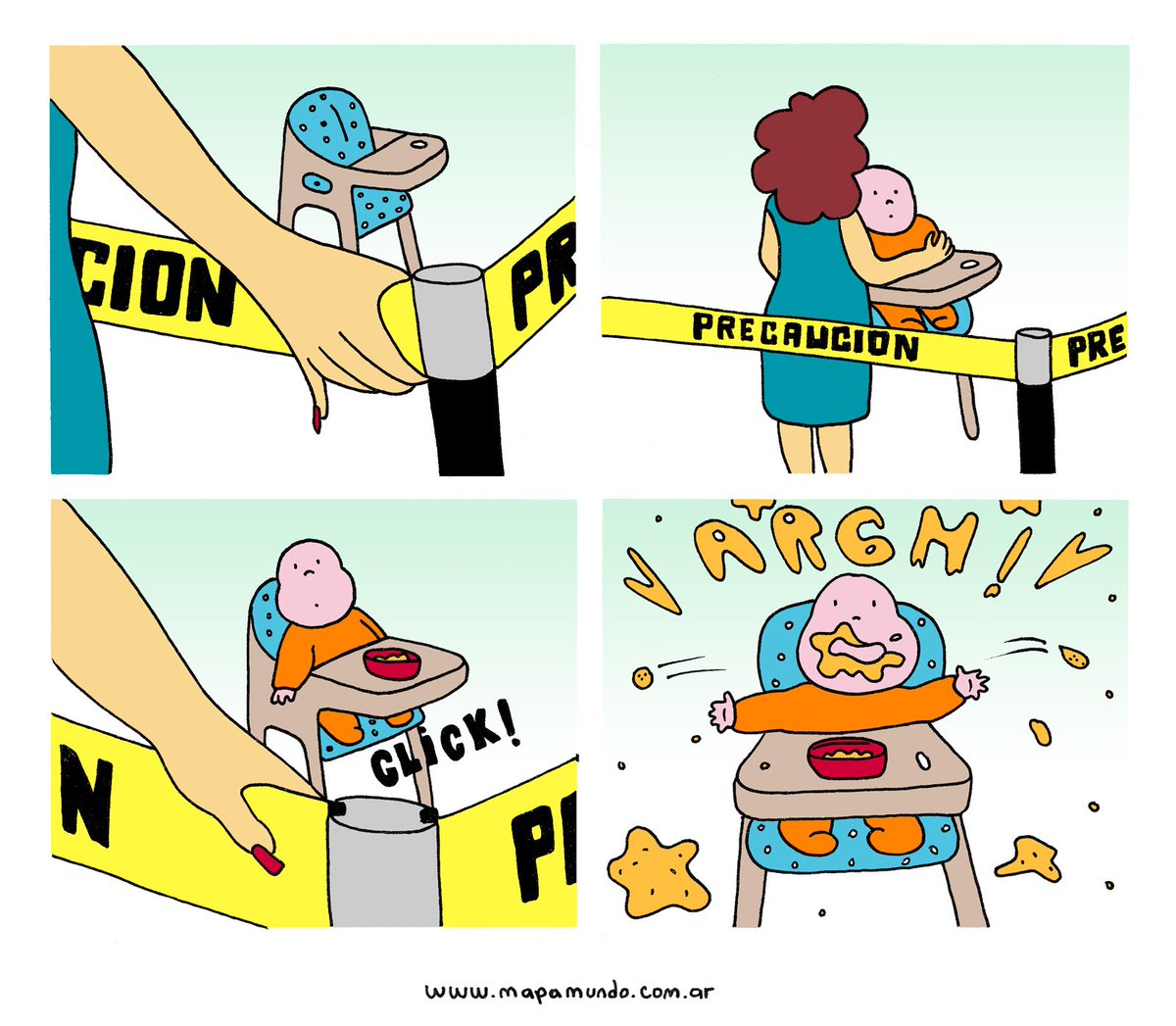 es_mapamundo's tweet photo. #Doodle #comicstrips #restrictedarea #arearestringida #bebes #baby #BuenViernes https://t.co/HGHI2ipE6W