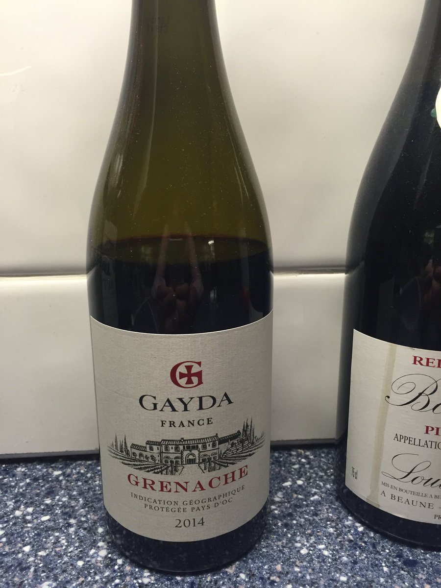 TanglewoodWines's tweet photo. Only a Pays D'Oc but reminds me of a good #vacqueras...should go nicely with the venison #wine @VinotopiaWine #C+10 https://t.co/VH258gfz7g