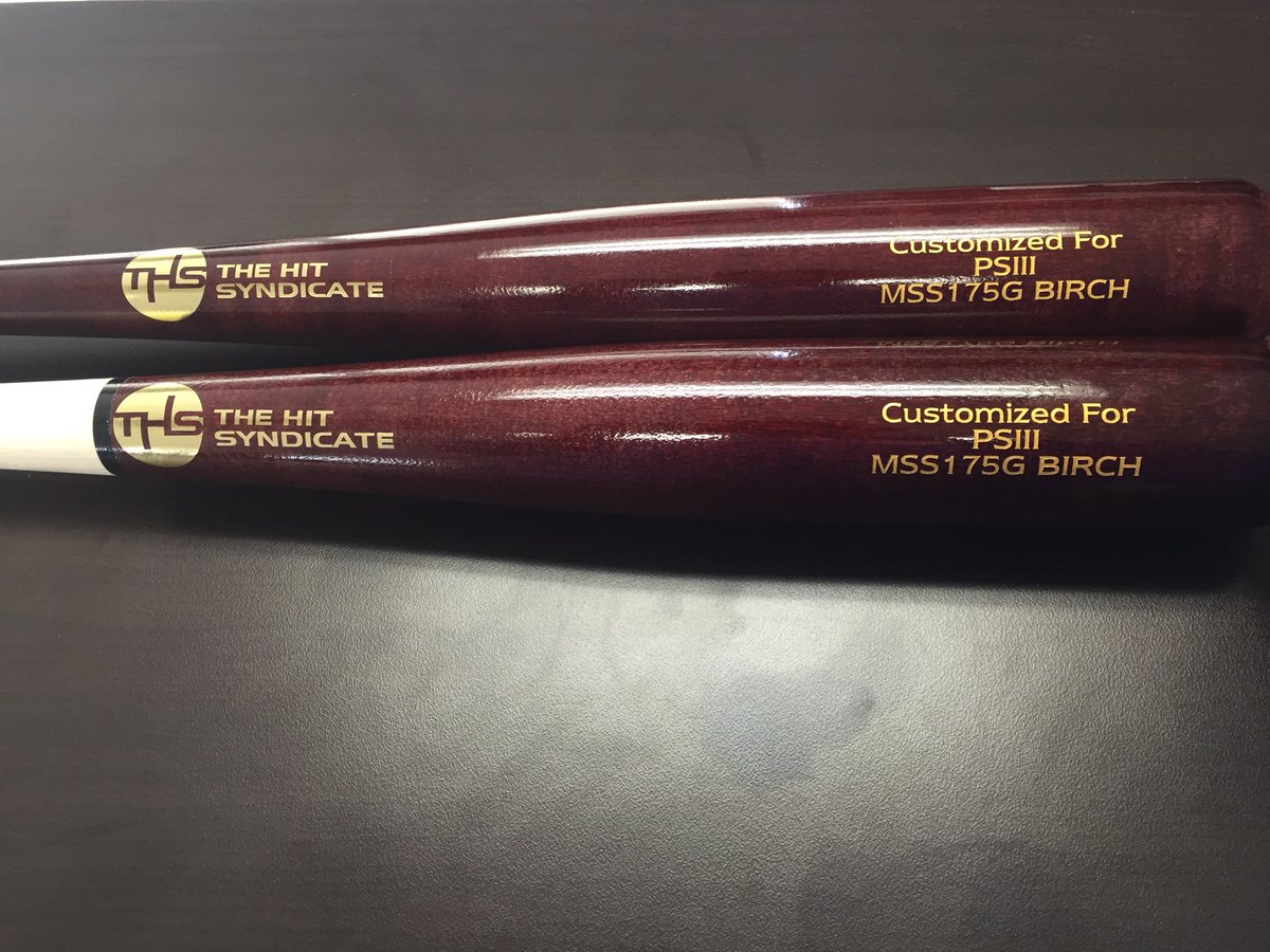 hislewood's tweet photo. Looking forward 2 working w/ @P_Sisk2 again today! He'll be using his #MLB #inkdot #SyndiStick. #HitItHard #baseball https://t.co/ug7ozrhSDF