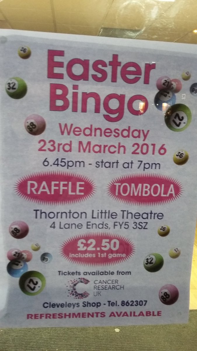 EmilyFoden's tweet photo. Pop into Cancer research in Cleveleys for your tickets this weekend. We have some amazing prizes for the night https://t.co/VFg1efzQ63