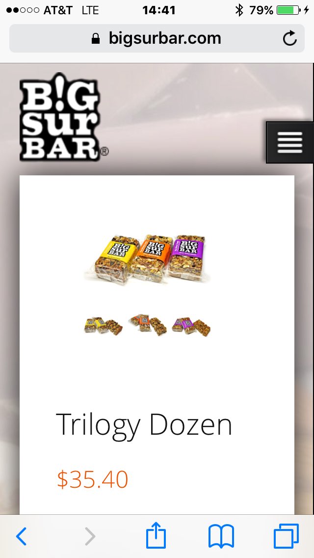 ___Melted___'s tweet image. @adamcarrola best bars around.
more DFG!
bigsurbar.com/shop/trilogy-d…