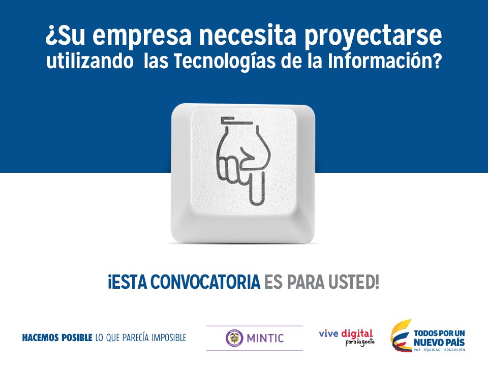 Ministerio_TIC's tweet photo. Convocatoria para desarrollar proyectos TI en las regiones. Cierra 29 de marzo https://t.co/uJADzQzdCI https://t.co/LzkZWmcZib