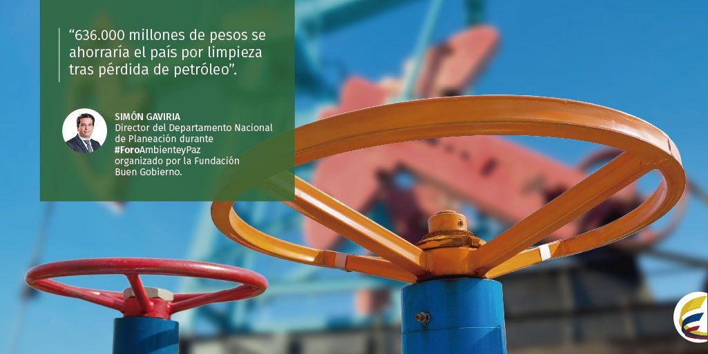 ColombAmbiental's tweet photo. La reconciliación debe ser también con el medio ambiente #ForoAmbienteyPaz https://t.co/8HfS3xCbwg