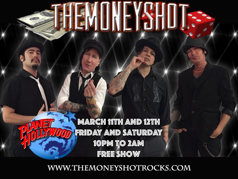 moneyshotrocks's tweet photo. Come party with us Tonight and tomorrow at #planethollywood #jimmieromero https://t.co/LhuUc8jTxa