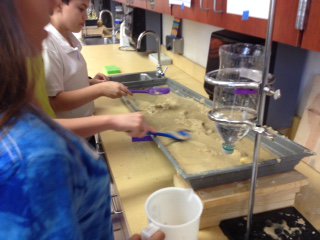 Principal_Holly's tweet photo. Students making a river model #funleaning @BocaRatonMiddle @MsKarl_BRCMS https://t.co/yBXZ0CVNE0