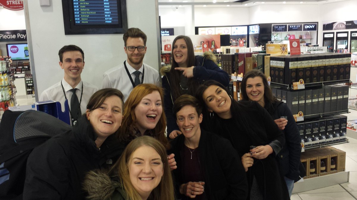 PruBlyth's tweet photo. @LPL_Airport Peter NEEDS a pay rise. He's a top dog! Craig the boss Mann also giving it beans #lovethem https://t.co/tL3D9jk87k