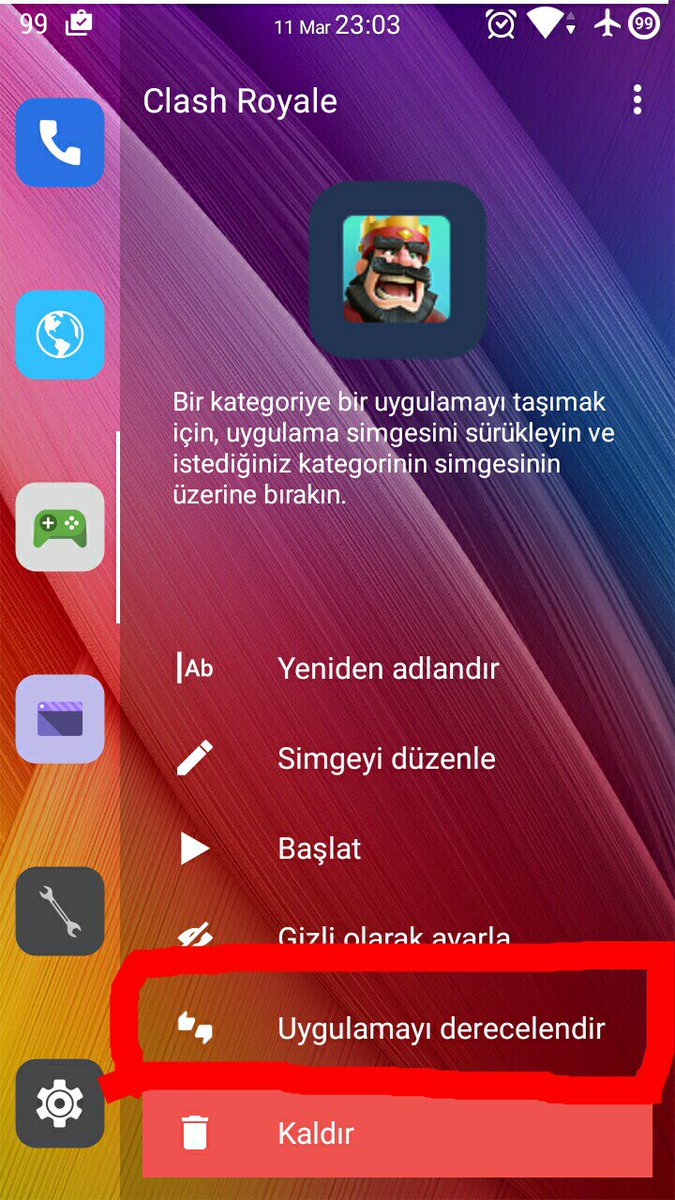 bugrztrk's tweet image. Güzel bir ayrıntı ve fark 
#smartlauncher3