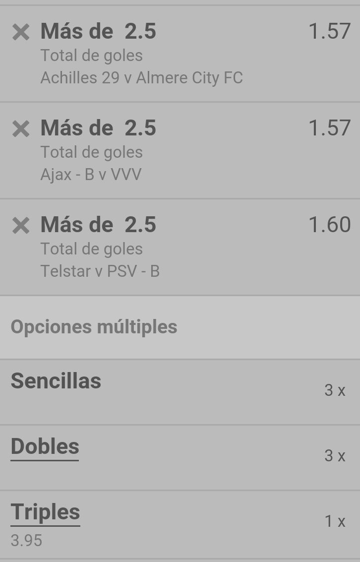 apuestaswinner's tweet photo. Jupiter league 
Stake 1 https://t.co/ZS6kr7KB8X