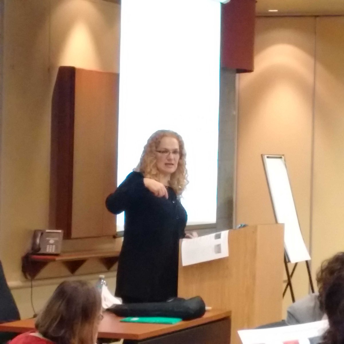 MarLemay's tweet photo. #Wilma Vreeswijk parle des priorités d'apprentissage et de perfectionnement 2016-2017 de l'EFPC aux membres du #CFQ https://t.co/j3NN4Mb809