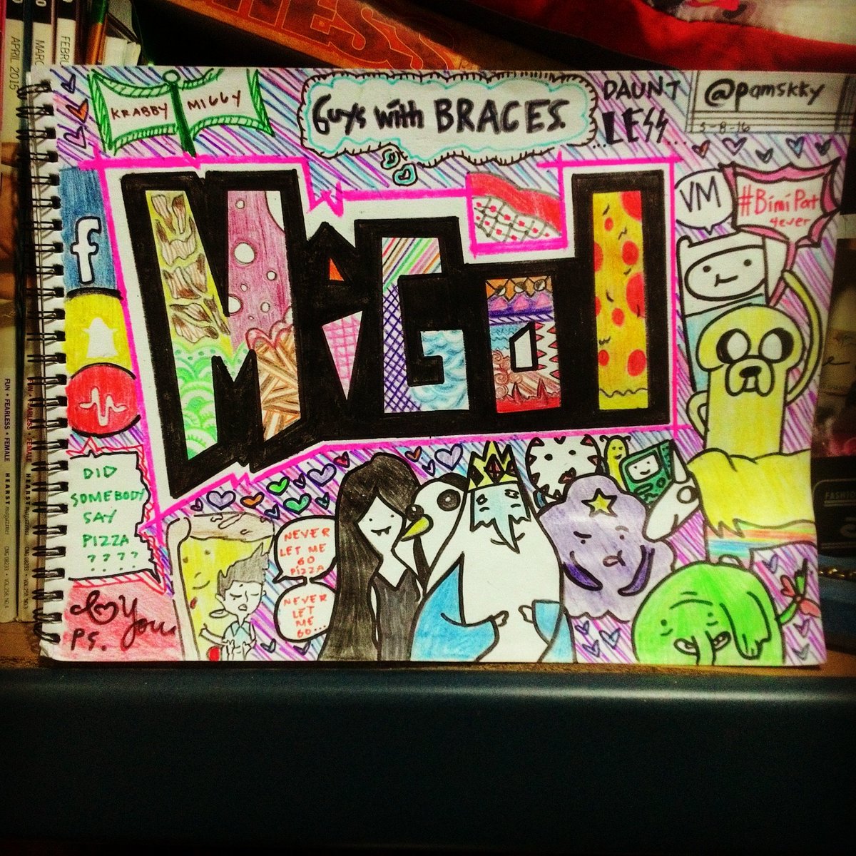 Pamskky's tweet photo. Here,I made this for you Migol.Sana magustuhan mo 💞💖I love you Migol forever and always peksman pa hahaha. https://t.co/W6BFfZTY6n