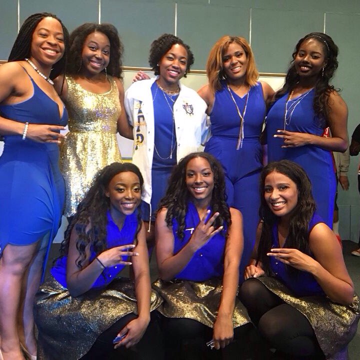UH_Poodles's tweet image. It's a loooooong RHOad to Sigma Gamma Rho #newpups #spr16