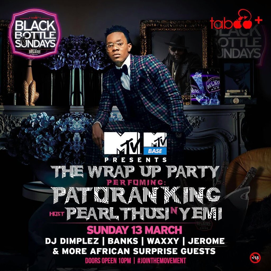 tolu_exx's tweet photo. Lights, camera &amp; action with @MTVbaseAfrica ll Get ready March 13 #BlackBottleSunday with @Patorankingfire https://t.co/DbfM5Yvb1G