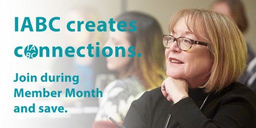 IABC's tweet image. It's IABC Member Month! Join in March, receive $0 join fee, discounted dues &amp;amp; you could win! bit.ly/1PQmCv5