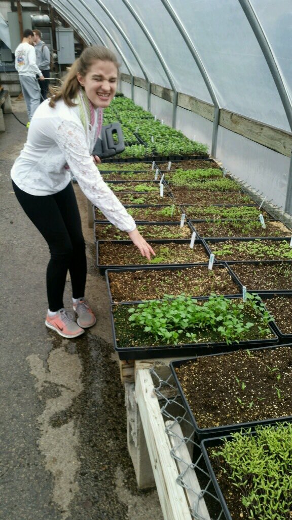 Let me continue to brighten your day! The HOPE program is Herbs Offering Personal Enrichment. See that smile?!