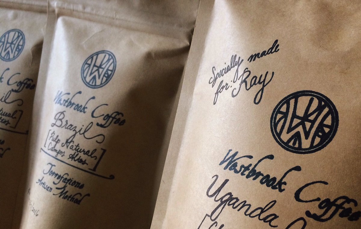 WestbrookCoffee's tweet photo. Specially made, fresh roasted to order! These samplers are off to North Carolina. ☕️ 
#artisancoffee #directtrade https://t.co/xigtpRShat