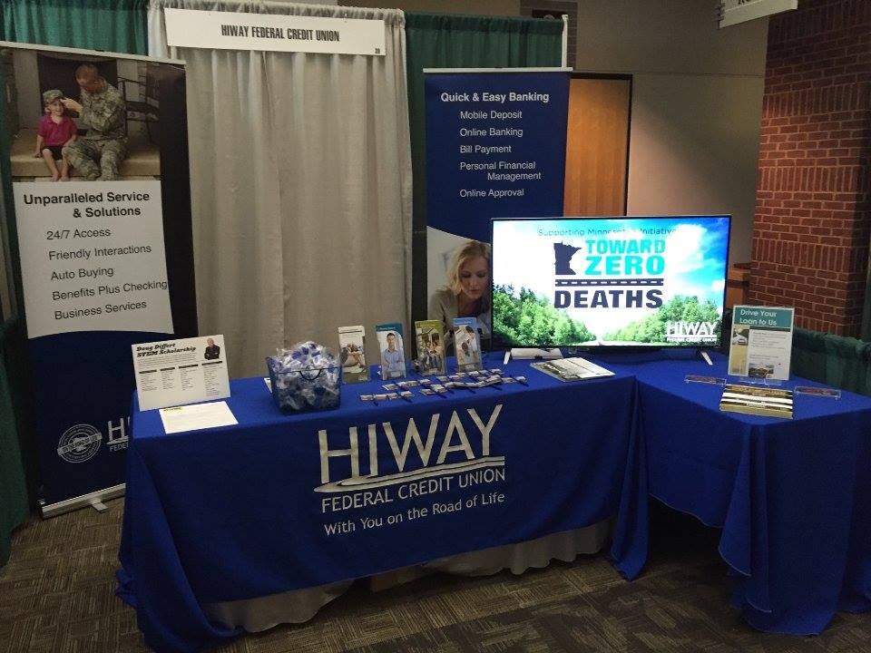 HiwayCU's tweet photo. We had such a good time at #MNTC2016! Big thanks to everyone who stopped by. https://t.co/eJzRN0CHjU