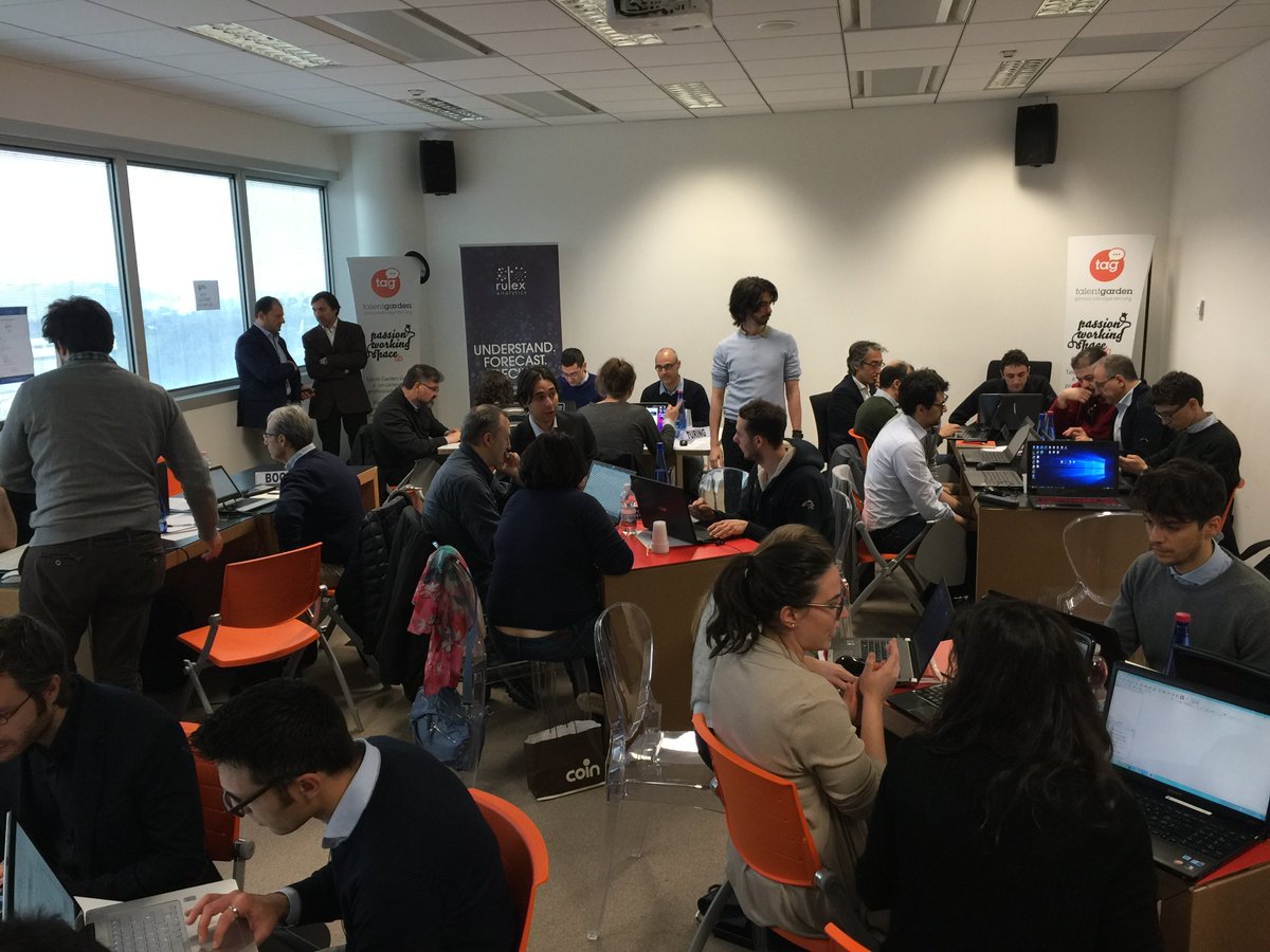Rulex_AI's tweet photo. #Genova, #RulexTrainingDays: tutto esaurito al @TalentGardenit @BJLiguria https://t.co/LlSKDsRcnF https://t.co/tLFuLj2DUi