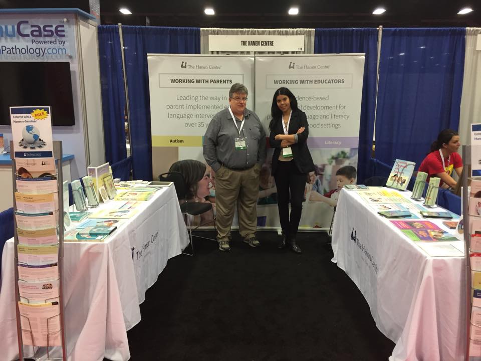 TheHanenCentre's tweet photo. Last day at #TSHA2016! Drop by our booth (#113) to be entered to win a free Hanen e-Seminar! https://t.co/XUjk9BnWKT