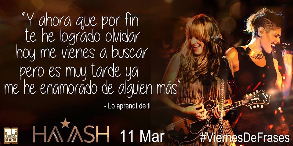 AuditorioTelmex's tweet photo. #ViernesDeFrases ¿A quién veremos esta noche por acá? Hoy segunda fecha de @haashoficial ÚLTIMOS BOLETOS https://t.co/duP7FF48zf