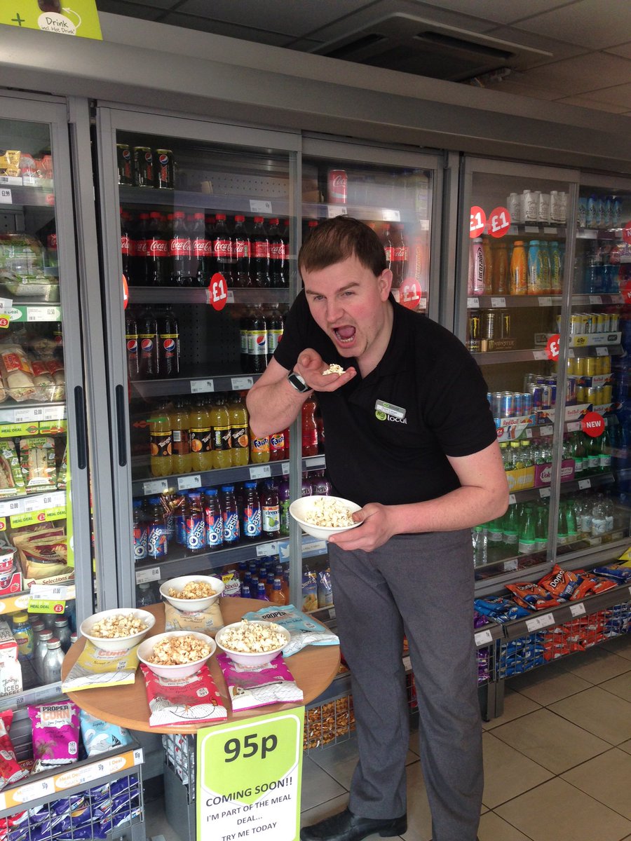 Yum yum new popcorn try some today also in the £3 meal deal 😃👍<a href="/PROPERCORN/">PROPER</a> <a href="/nickb659995/">Nick Barker</a>  @MGcomment #MyLocal