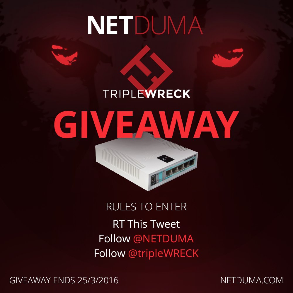tripleWRECK tweet picture