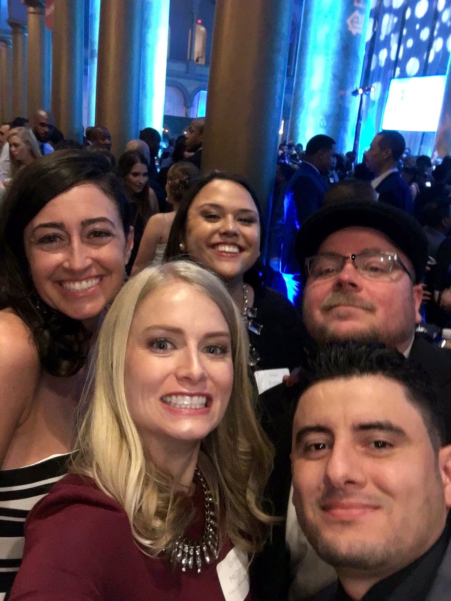 flatsatbethesda's tweet photo. The #2016BMA is not complete without a selfie from our fabulous team! @Bozzuto https://t.co/7ydb6vCzGq